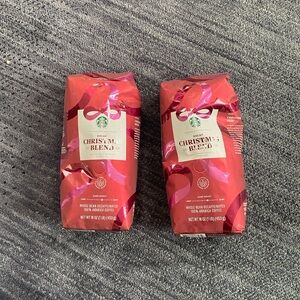 ⭐️Starbucks⭐️2- DECAF 2025 Christmas Blend dark roast blend